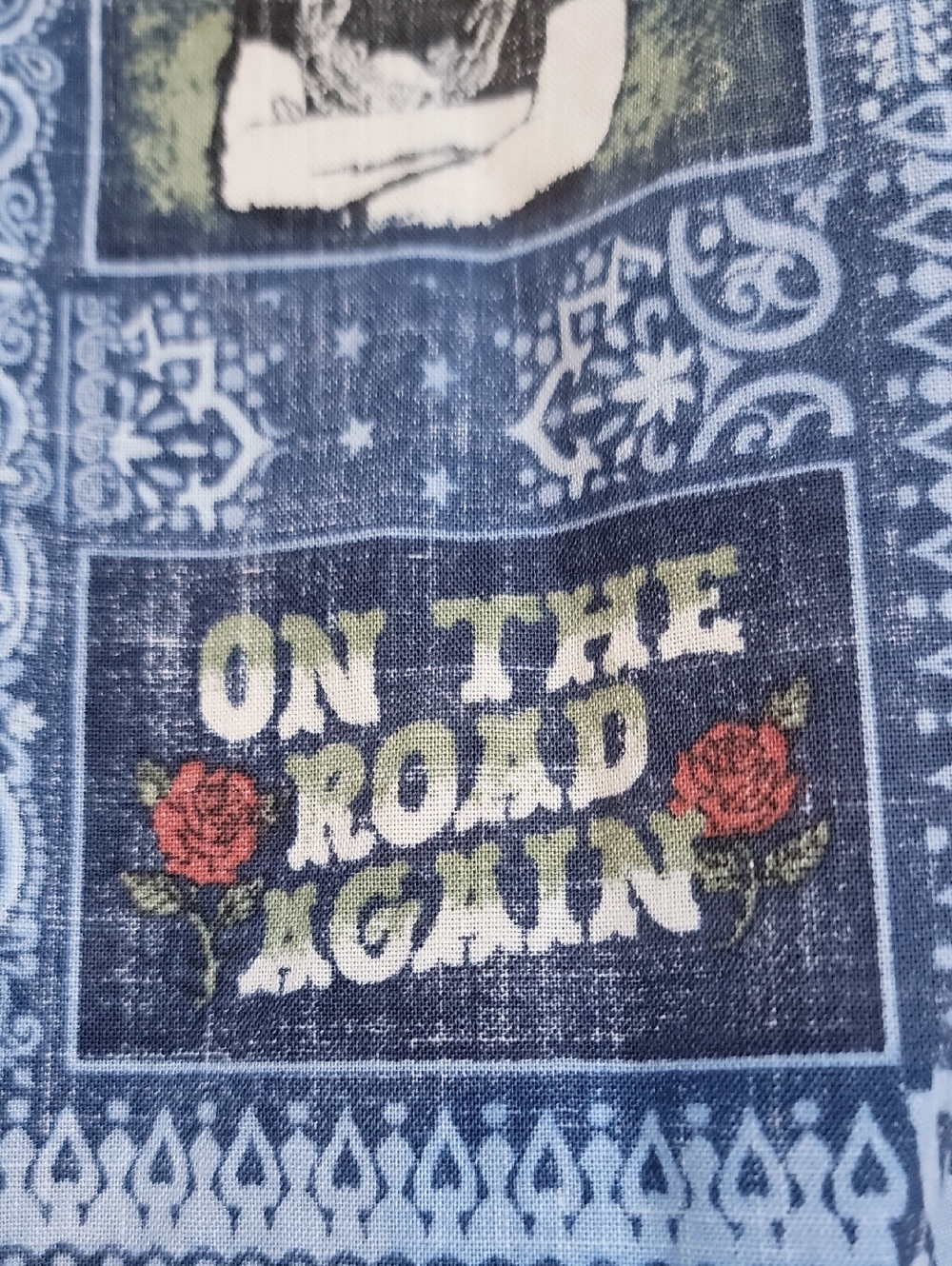 reyn spooner x Willie Nelson Americana Print Short-Sleeve Button-Down Shirt - Picture 10 of 16